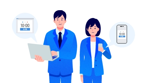 選べるタイムレコーダー（打刻方法）